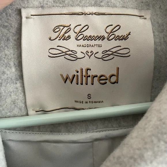 WILFRED- The Cocoon Coat, size small - Picture 6 of 7